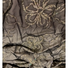 Lycra GOLDEN FLOWERS (shine)
